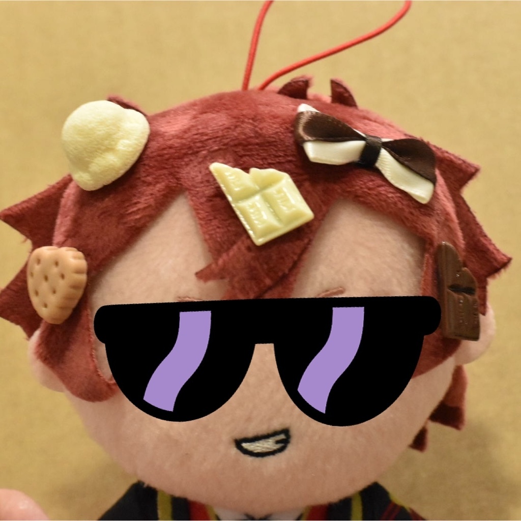 穴を開けない!ぬい用🍓ヘアアクセサリー