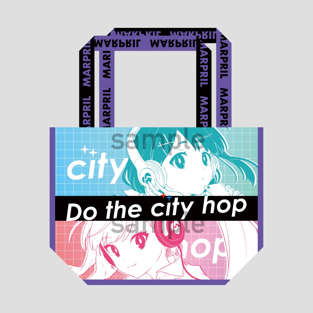 Do the city hop トートバッグ