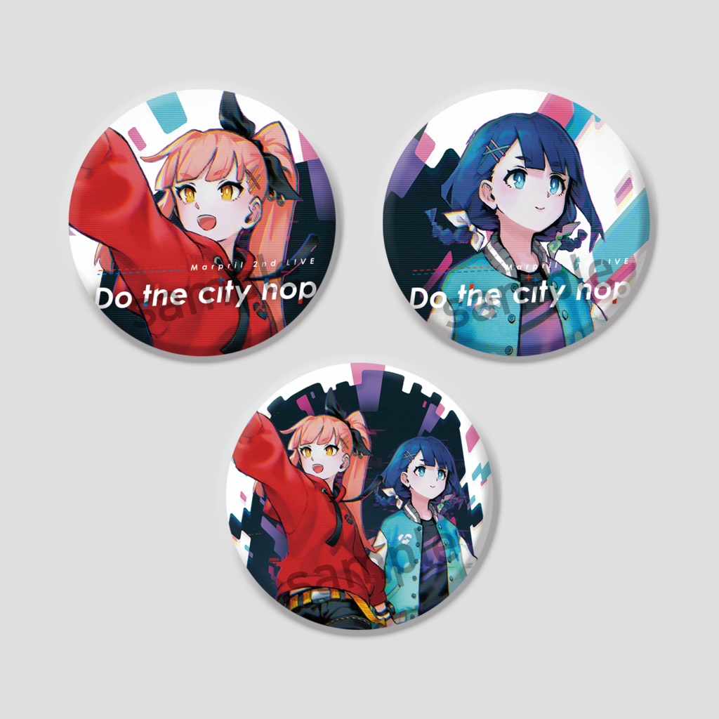 Do the city hop ランダム缶バッジ 全10種
