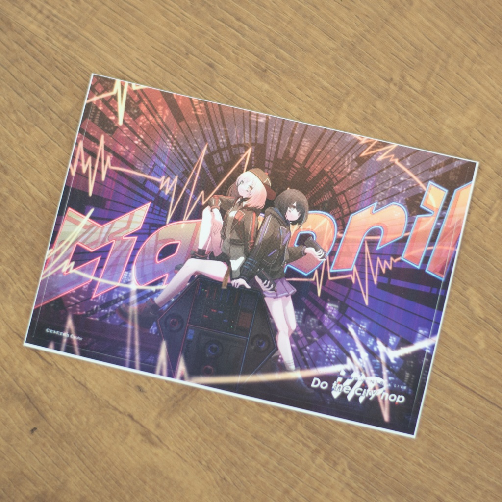 Do the city hop VIP ライブキービジュアルステッカー