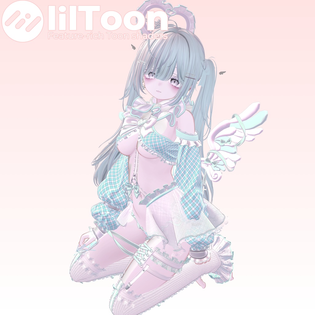 汎用ふんわり人肌マテリアル&ふんわりトゥーン調人肌マテリアルプリセット【liltoon用】