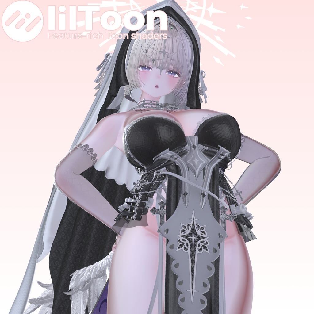 汎用ふんわり人肌マテリアル&ふんわりトゥーン調人肌マテリアルプリセット【liltoon用】