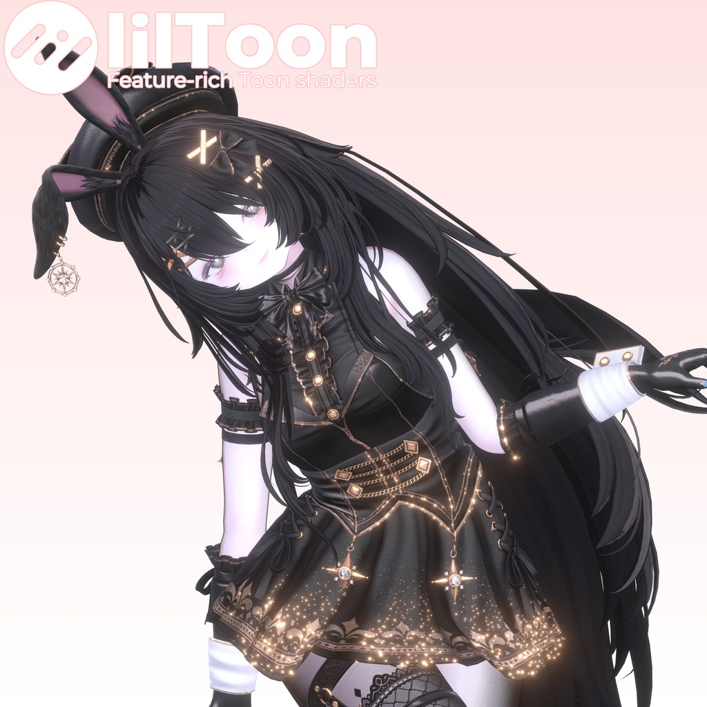 汎用ふんわり人肌マテリアル&ふんわりトゥーン調人肌マテリアルプリセット【liltoon用】