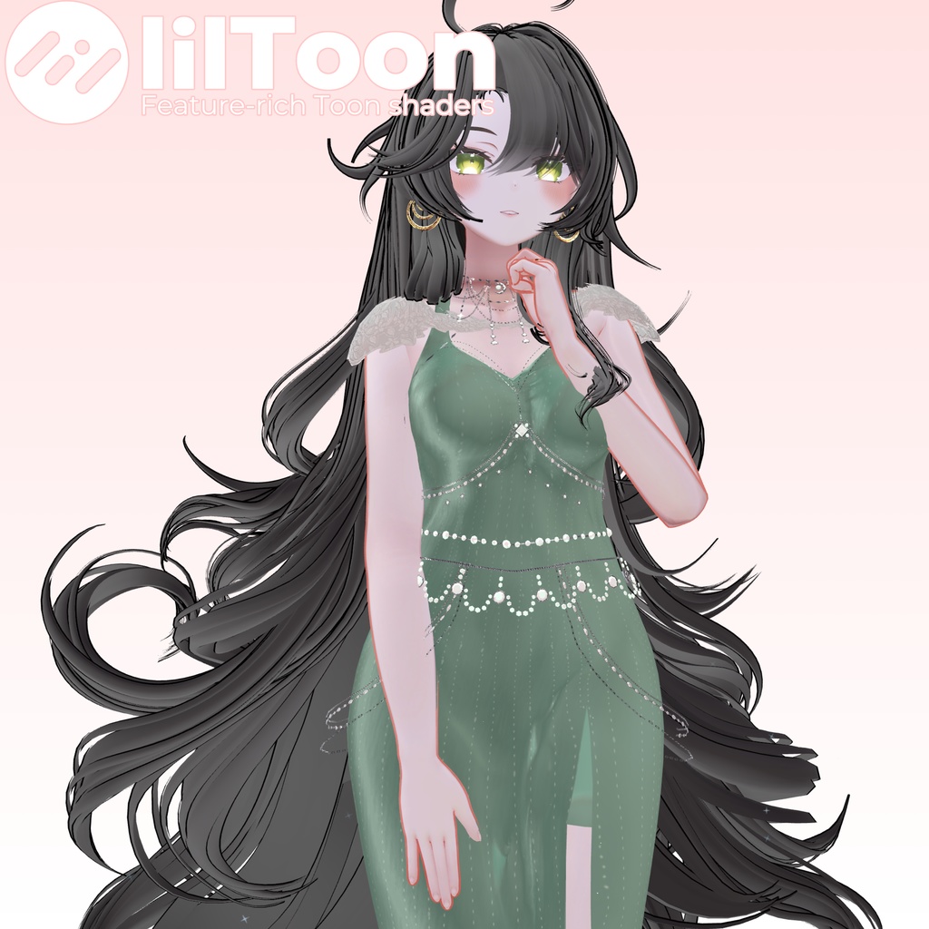 汎用ふんわり人肌マテリアル&ふんわりトゥーン調人肌マテリアルプリセット【liltoon用】