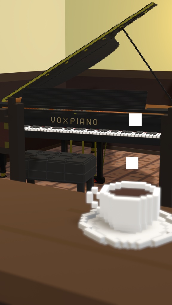 Voxelグランドピアノ