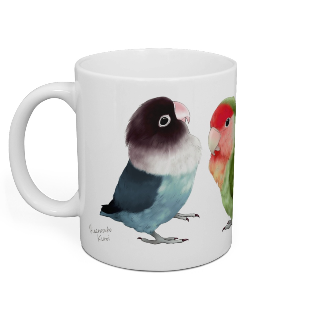 ラブバードマグカップ