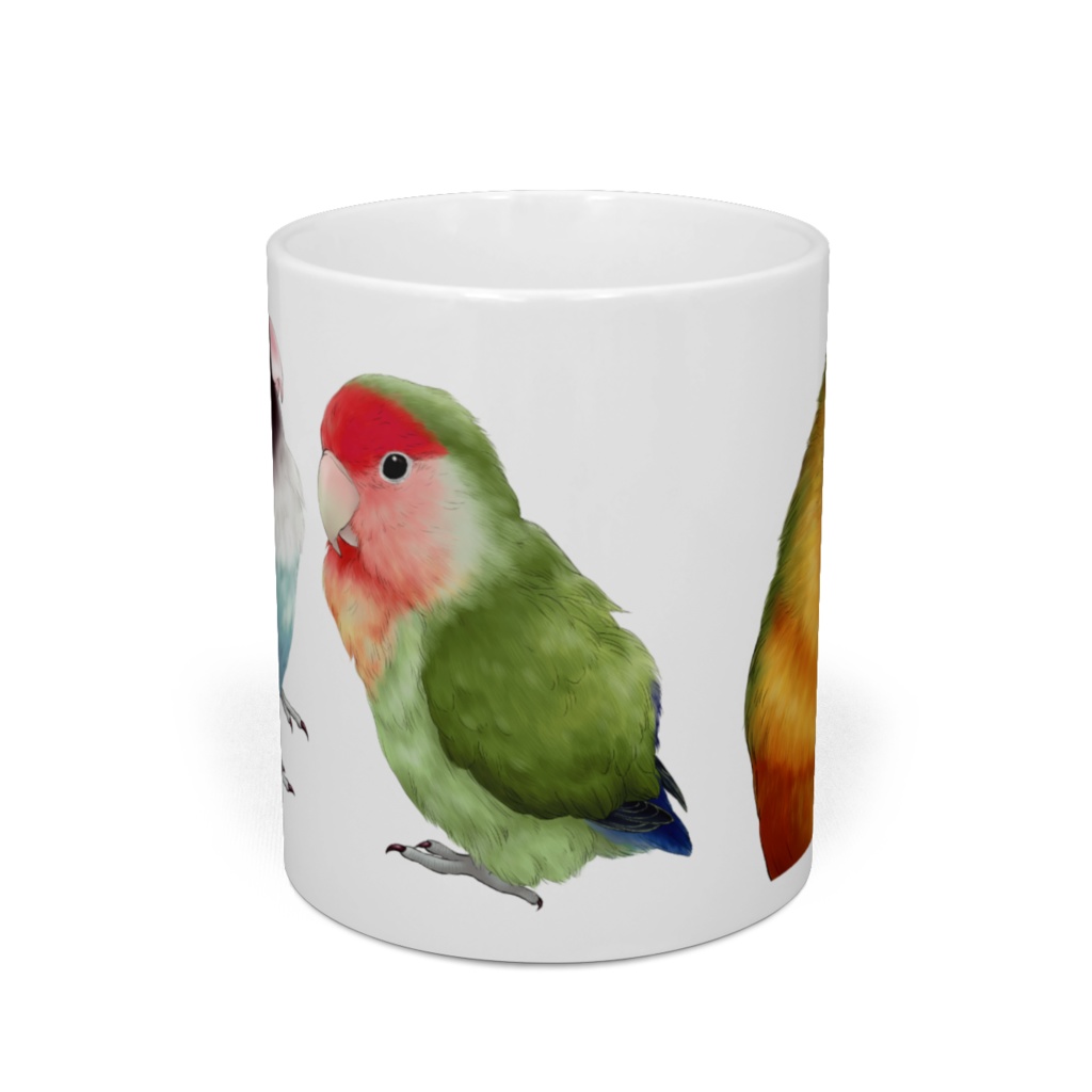 ラブバードマグカップ