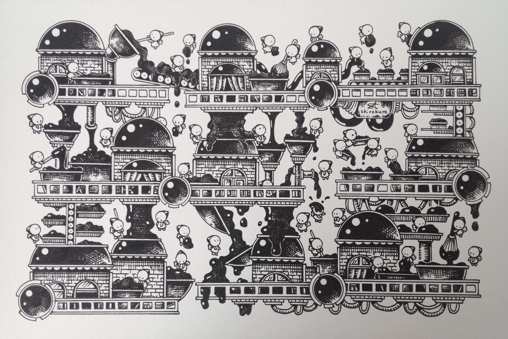 024.工場(チョコクリーム)