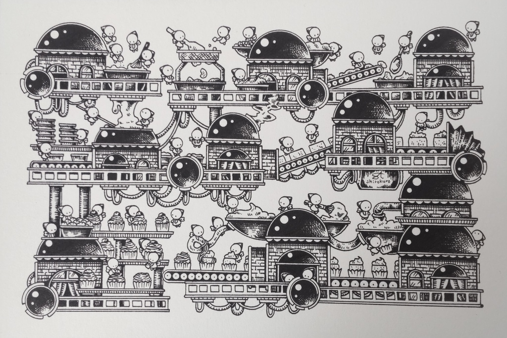 029.工場(モンブラン)