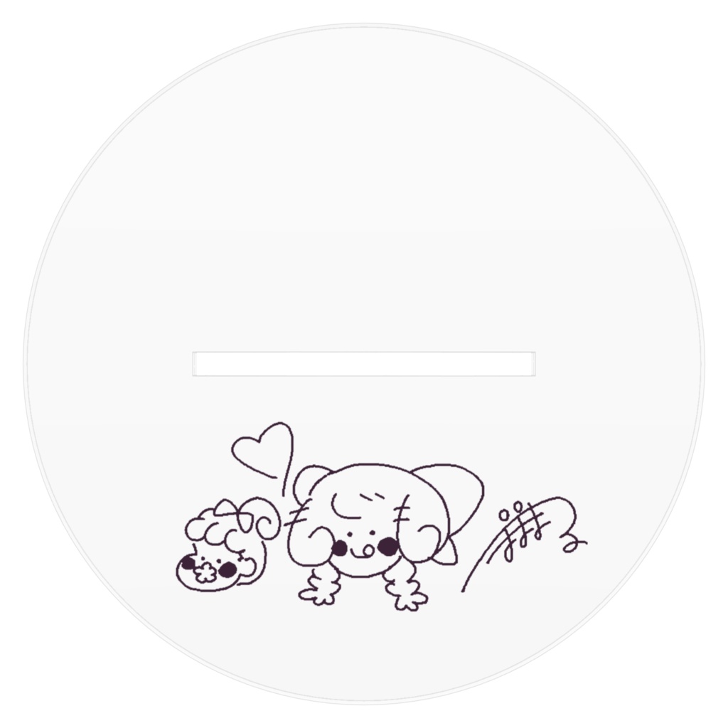 ぽぽまるアクリルフィギュア (アイスが食べたい)