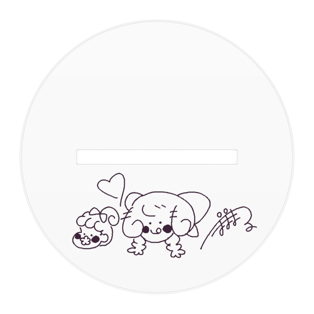 ぽぽまる×ちびぽぽちゃん アクリルフィギュア (にっこり)