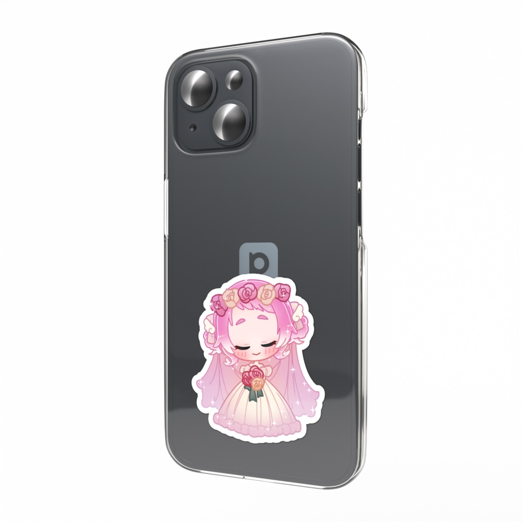 ジューンブライド スマホステッカー