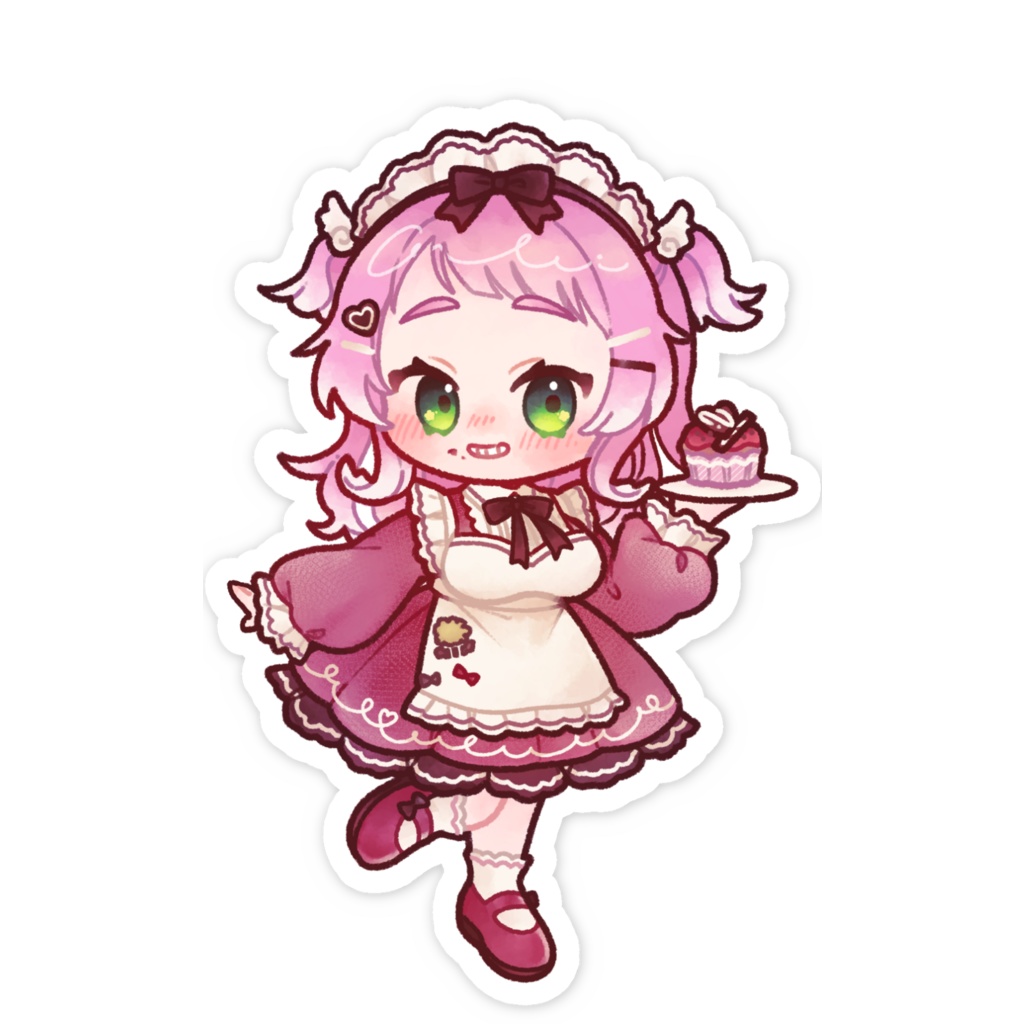 チョコレートカフェ スマホステッカー