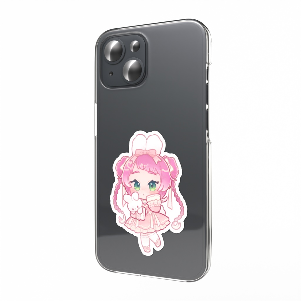 うさぎさんロリィタ スマホステッカー