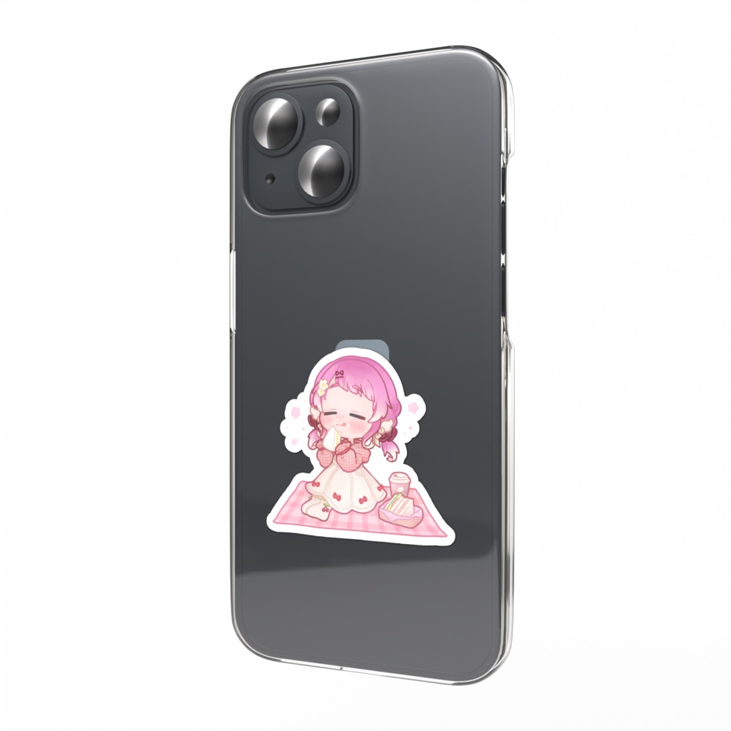 桜ぴくにっく スマホステッカー ほわほわVer.