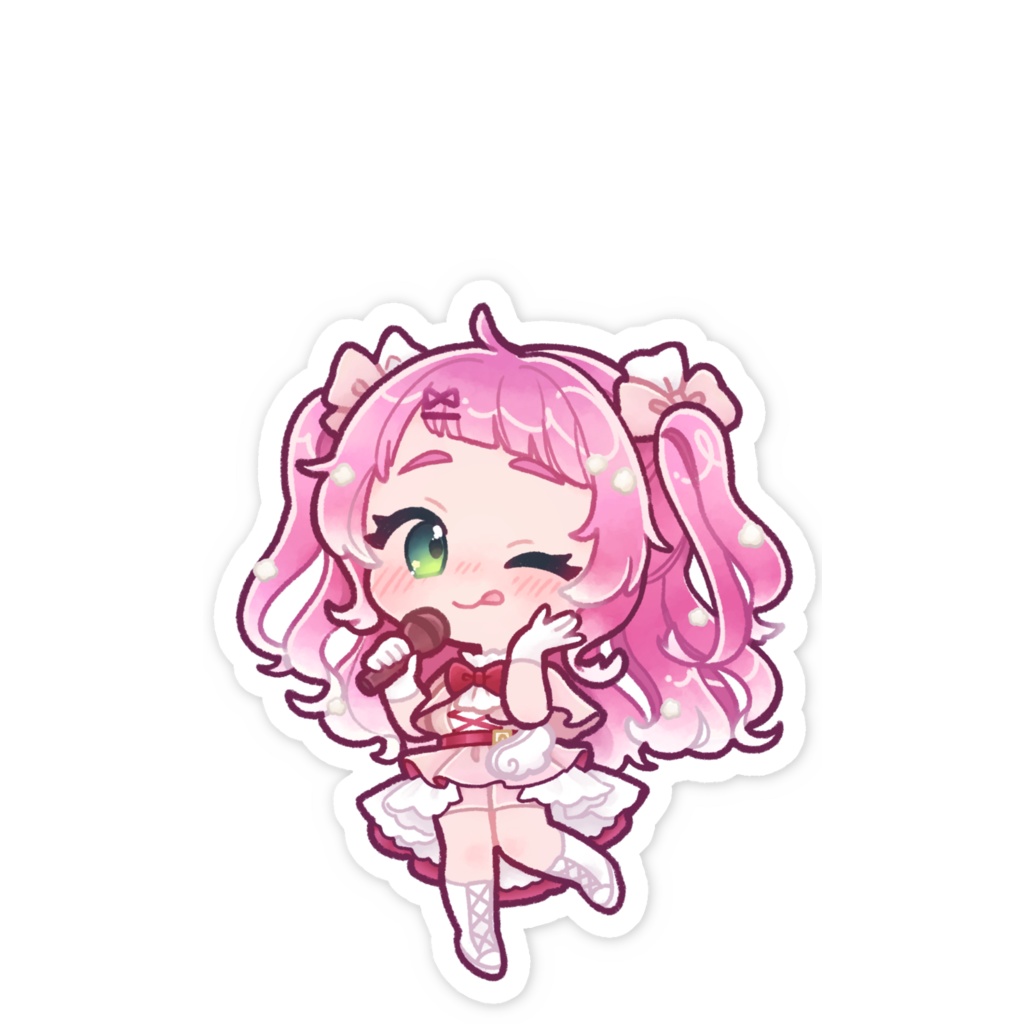 なりきりあいどる スマホステッカー