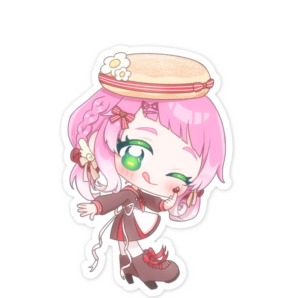 バレンタイン スマホステッカー