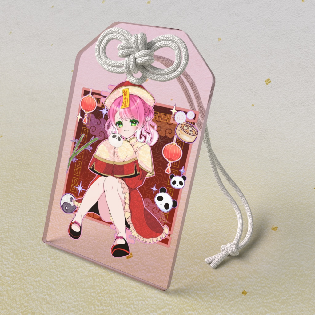 ハロウィンまるのアクリルお守り