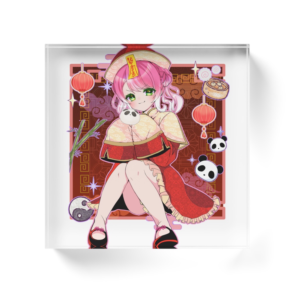 ハロウィンまるのアクリルブロック