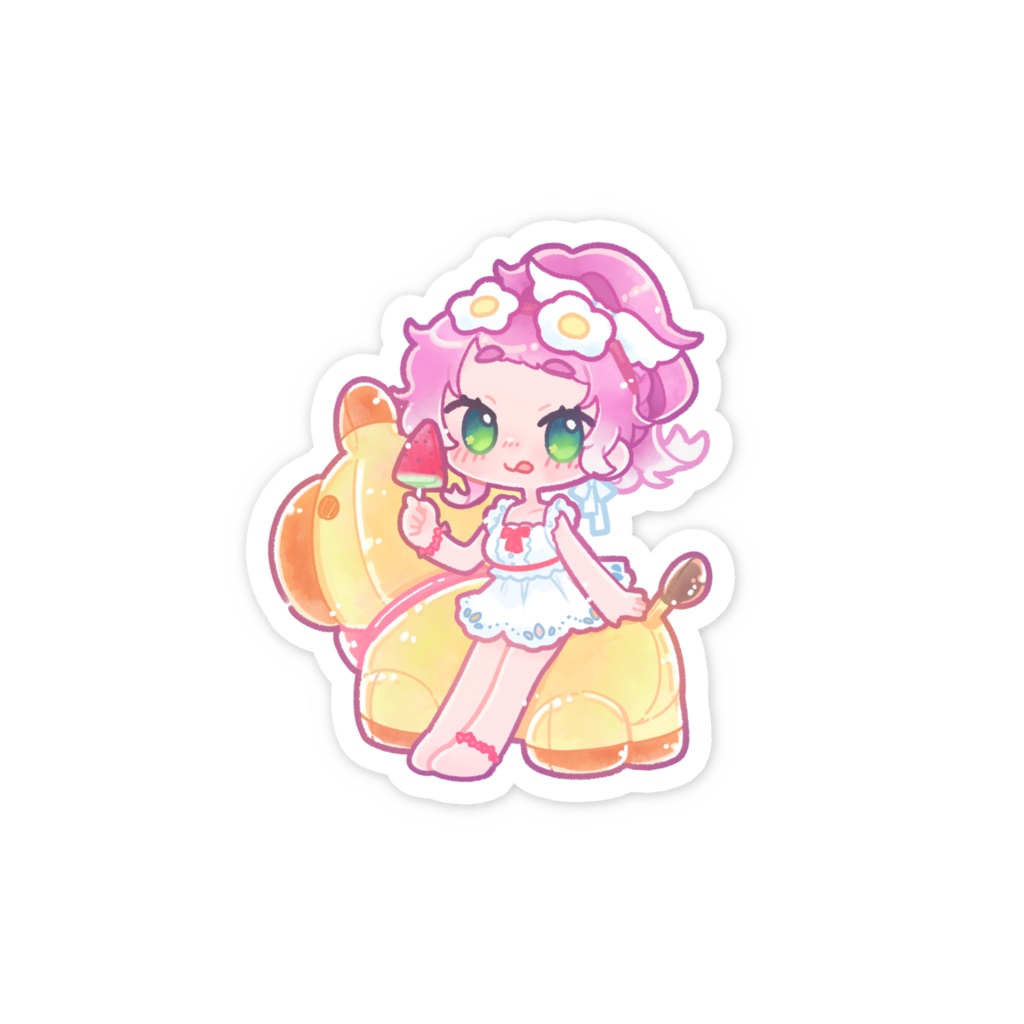 スプラッシュSummer スマホステッカー ノーマルVer.