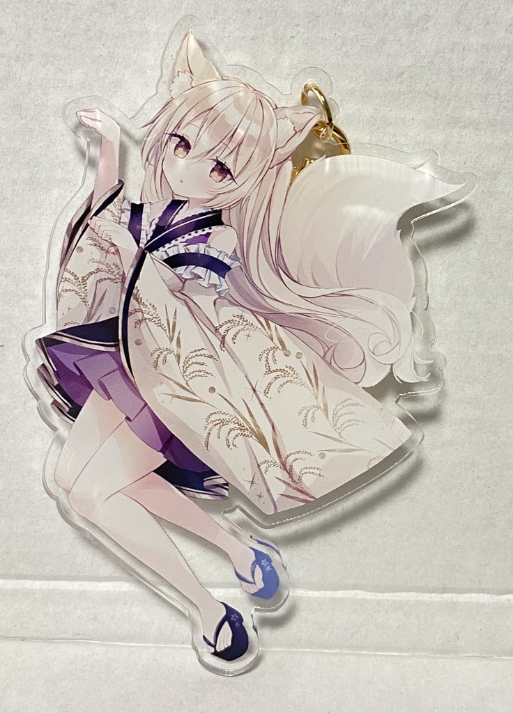 稲地狐百々 アクリルキーホルダー【キービジュアル】