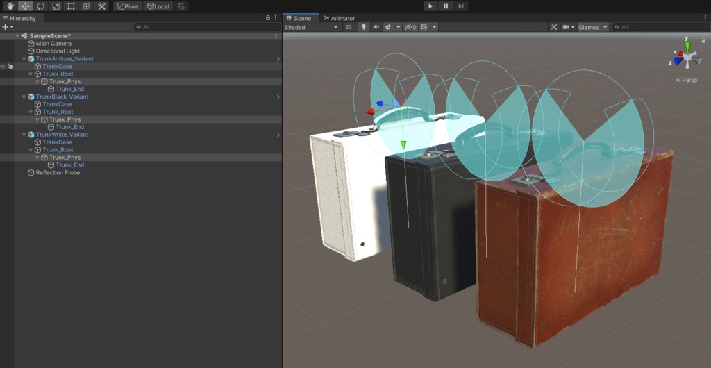 VRChat想定トランクケース(PBR)