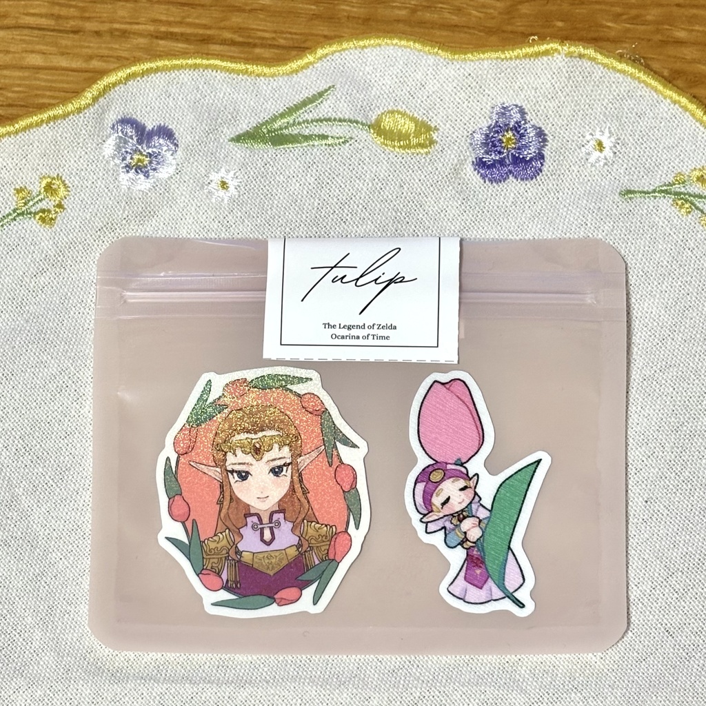 【シール】ゼルダ姫セット