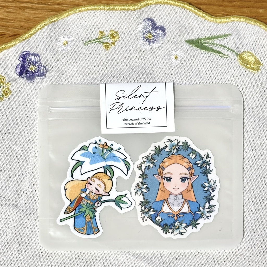 【シール】ゼルダ姫セット