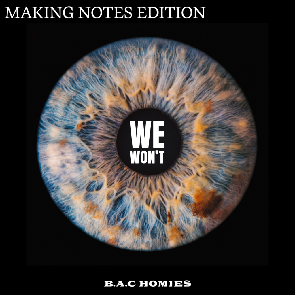 WE WON'T -MAKING NOTES EDITION-