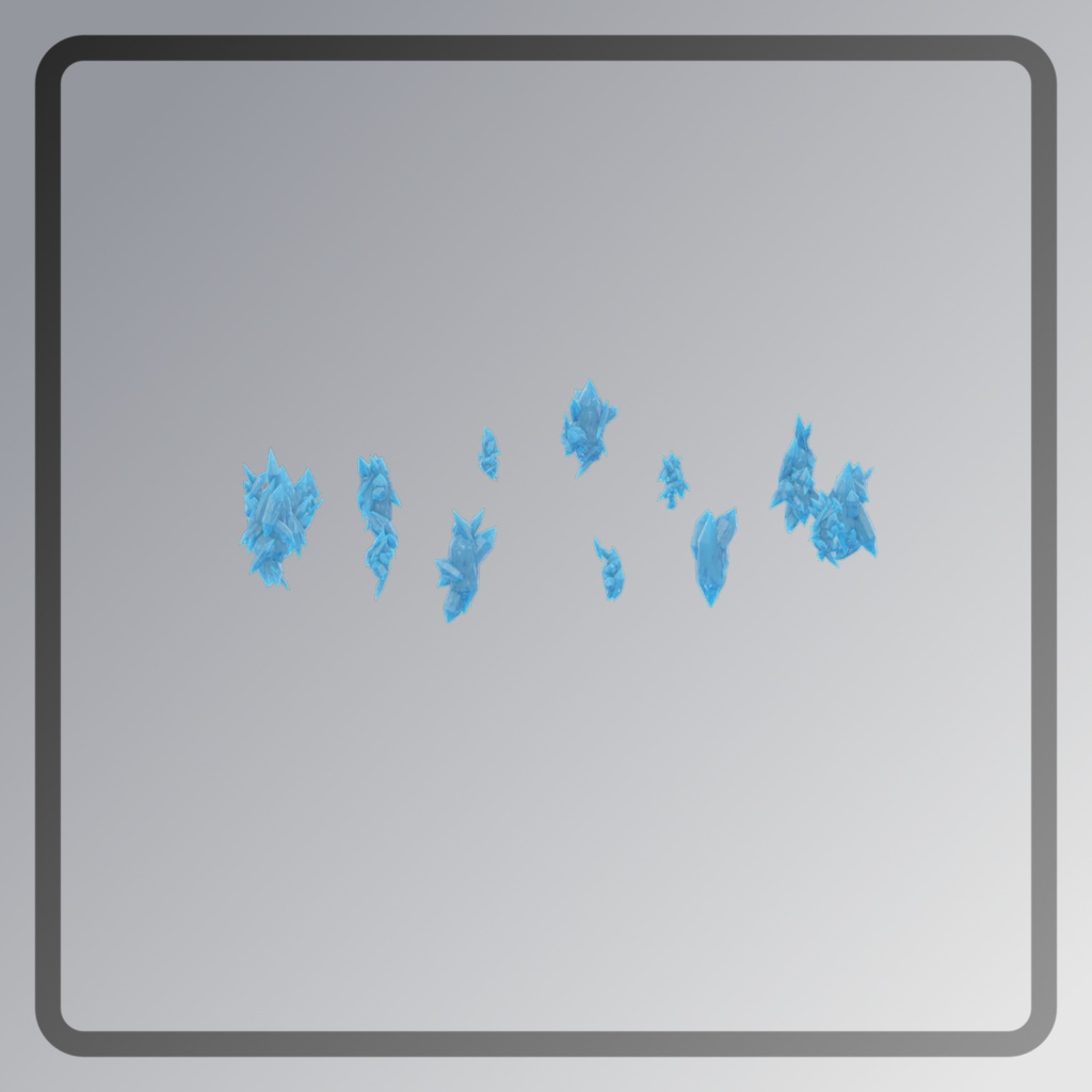 天使の輪資産結晶 - Crystal Halo