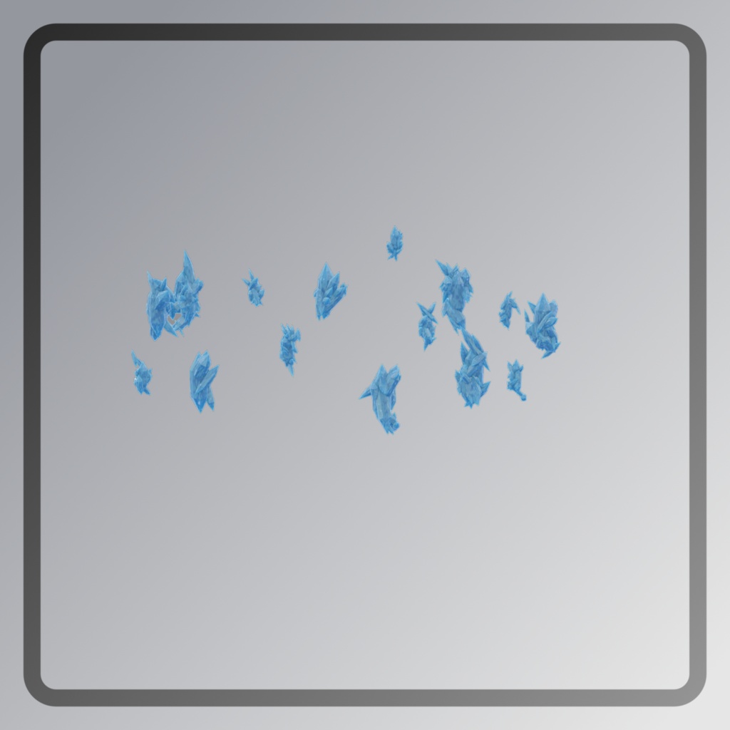 天使の輪資産結晶 - Crystal Halo