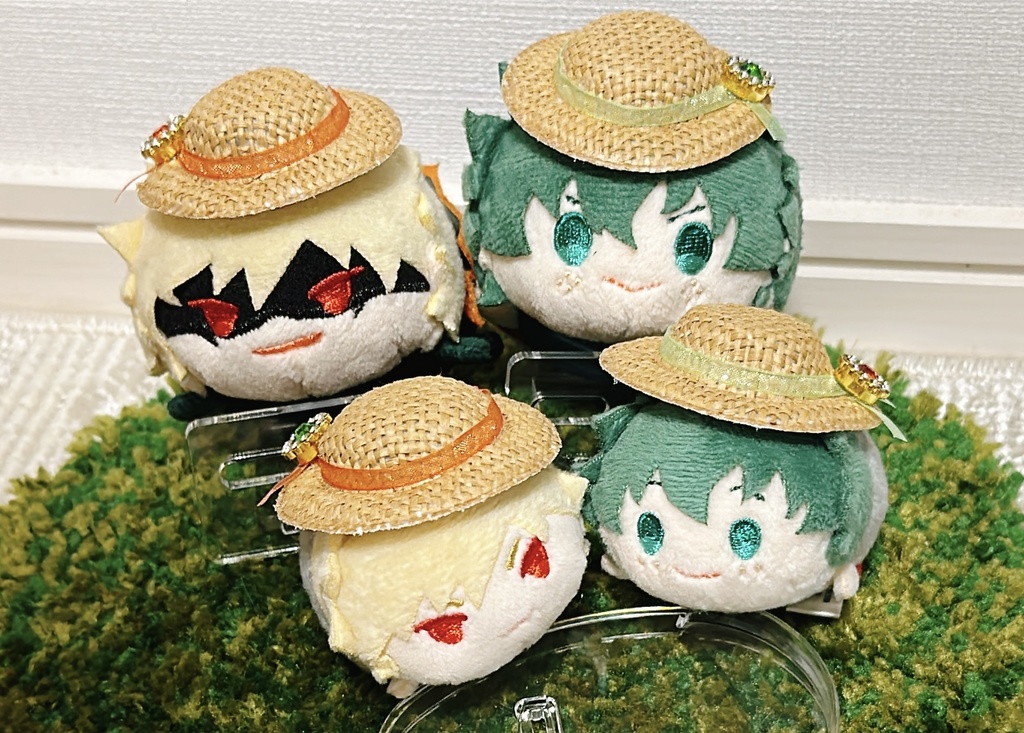 ミニ麦わら帽子