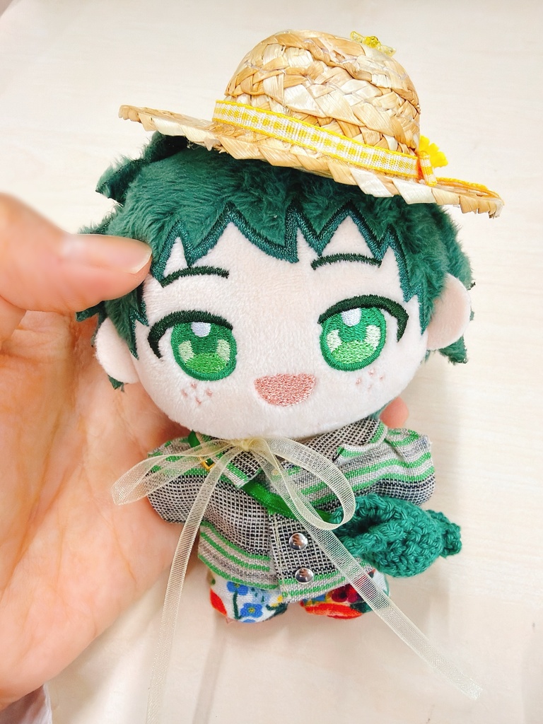 向日葵麦わら帽子(ぬい用)