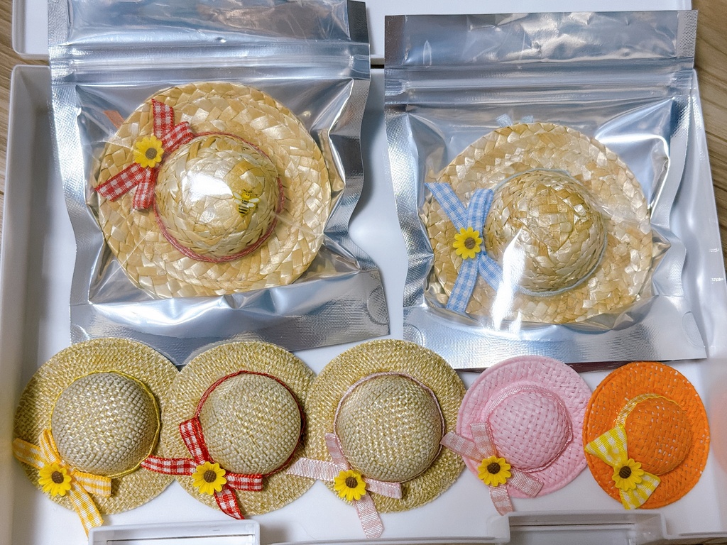 向日葵麦わら帽子(ぬい用)