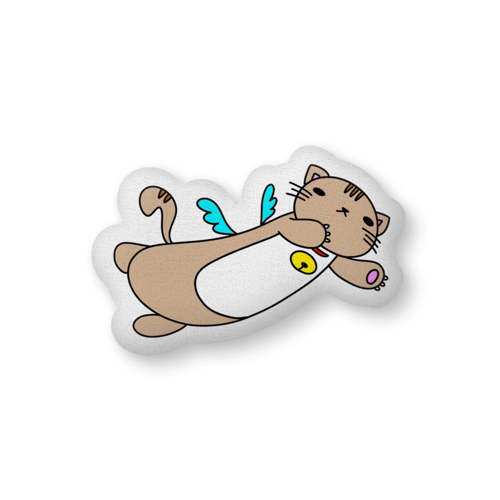 ながいねこふかふかクッション