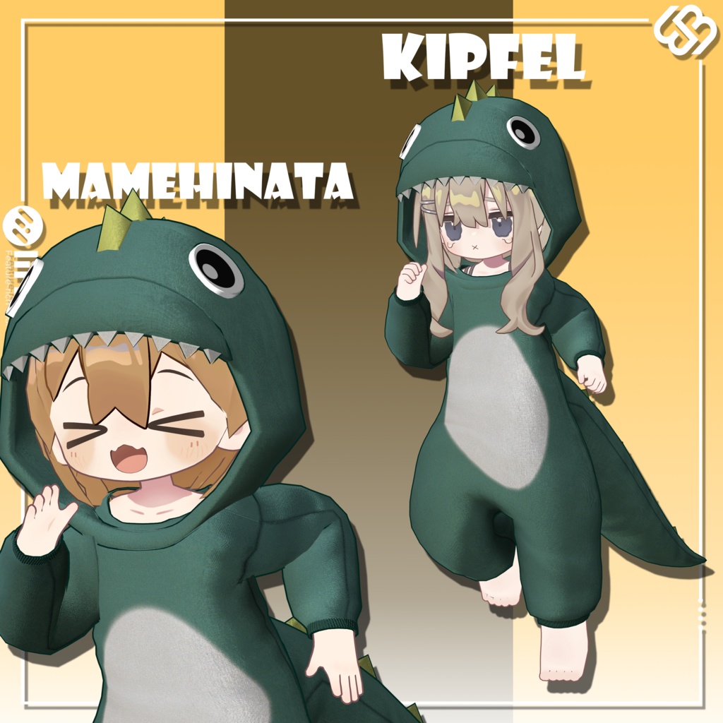DinoChibi_Costume for Kipfel & Mamehinata