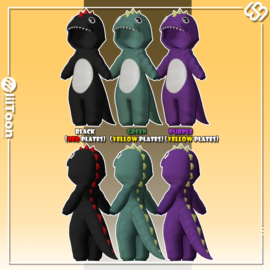 DinoChibi_Costume for Kipfel & Mamehinata