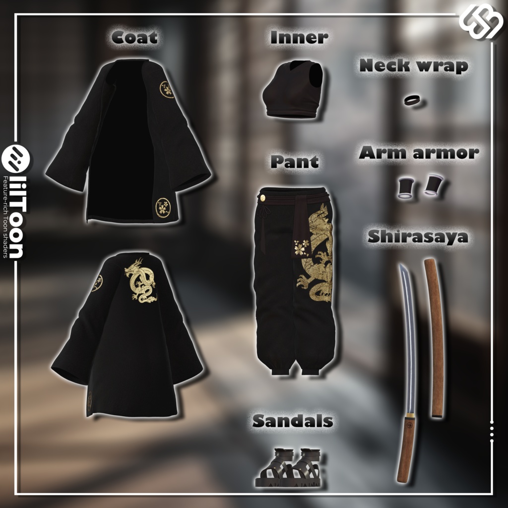 Dragon's Ronin【9 体対応】