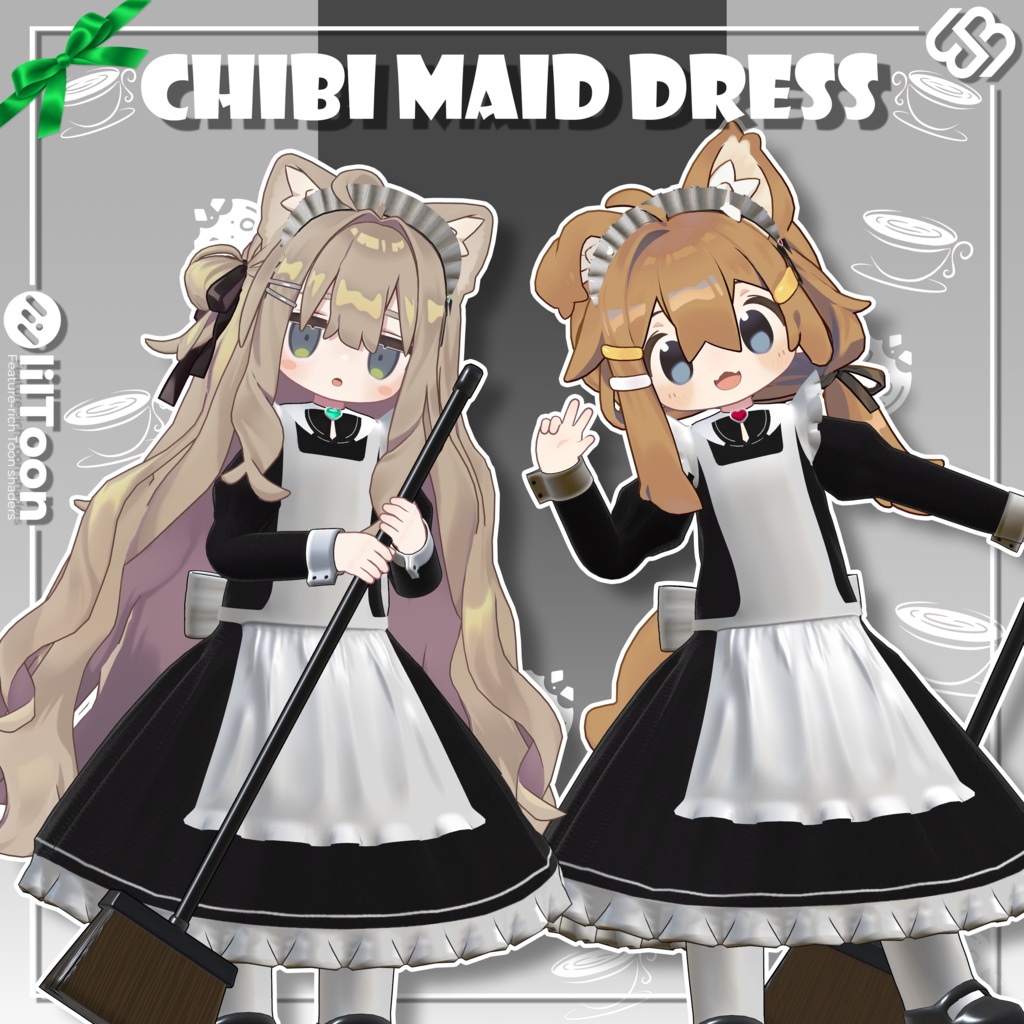 Chibi Maid Dress for Kipfel & Mamehinata