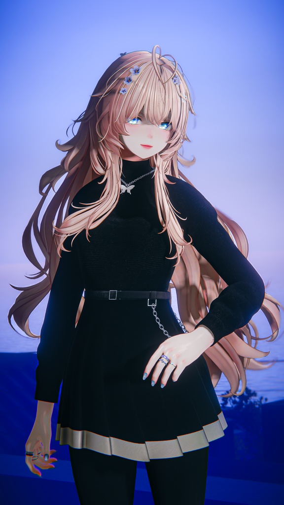 Obsidian Butterfly Coat Set 【9 体対応】