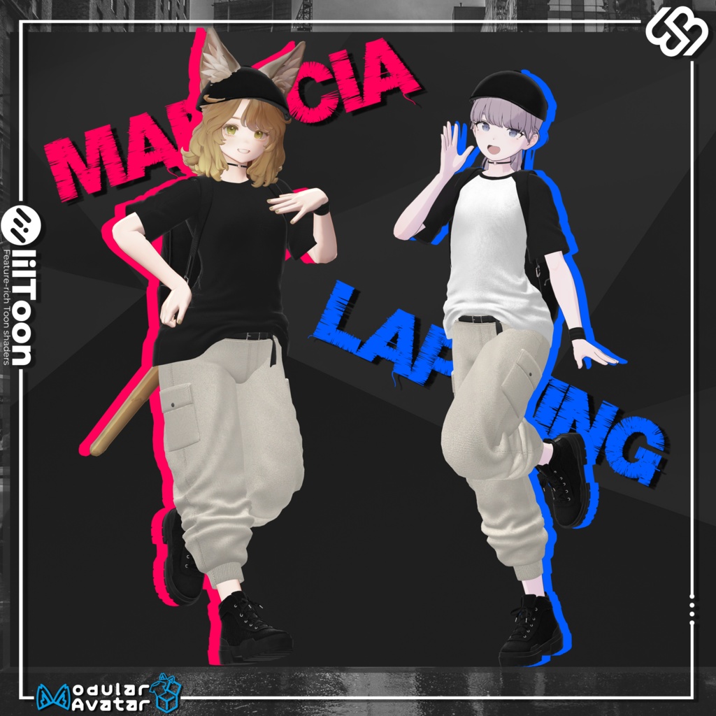 Urban Streetwear【15 体対応】