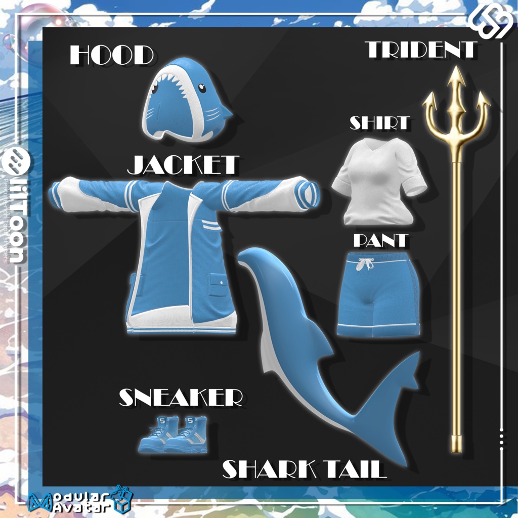 Aqua Shark 【19 体対応】