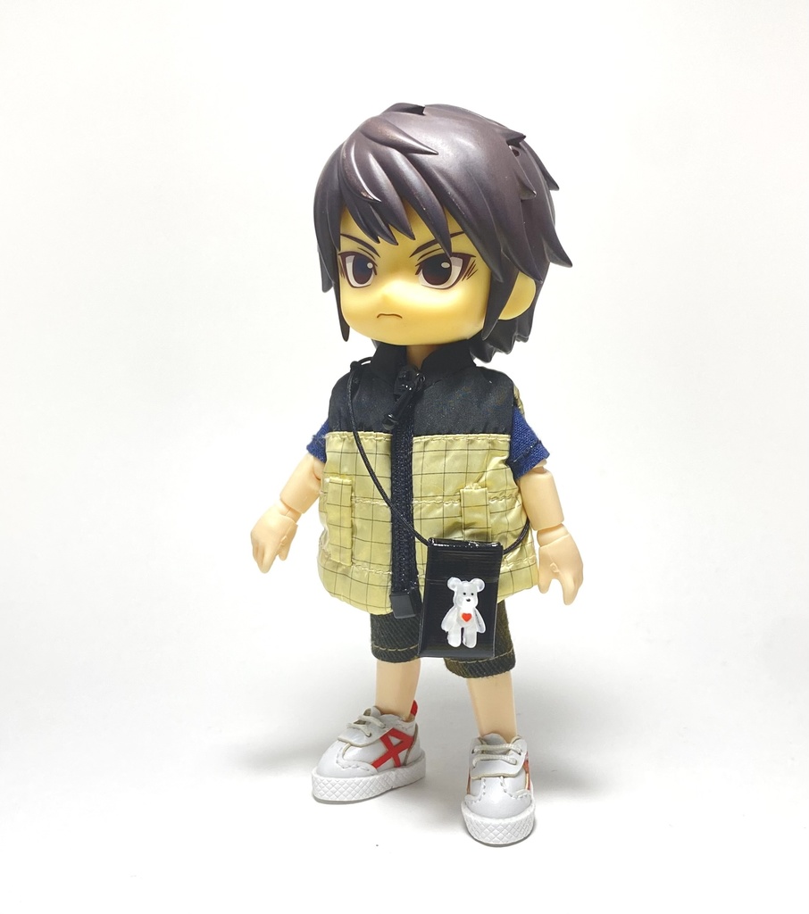 オビツ11 サコッシュ　ベア　ブラック