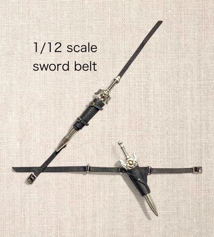 1/12サイズ　ソードベルト