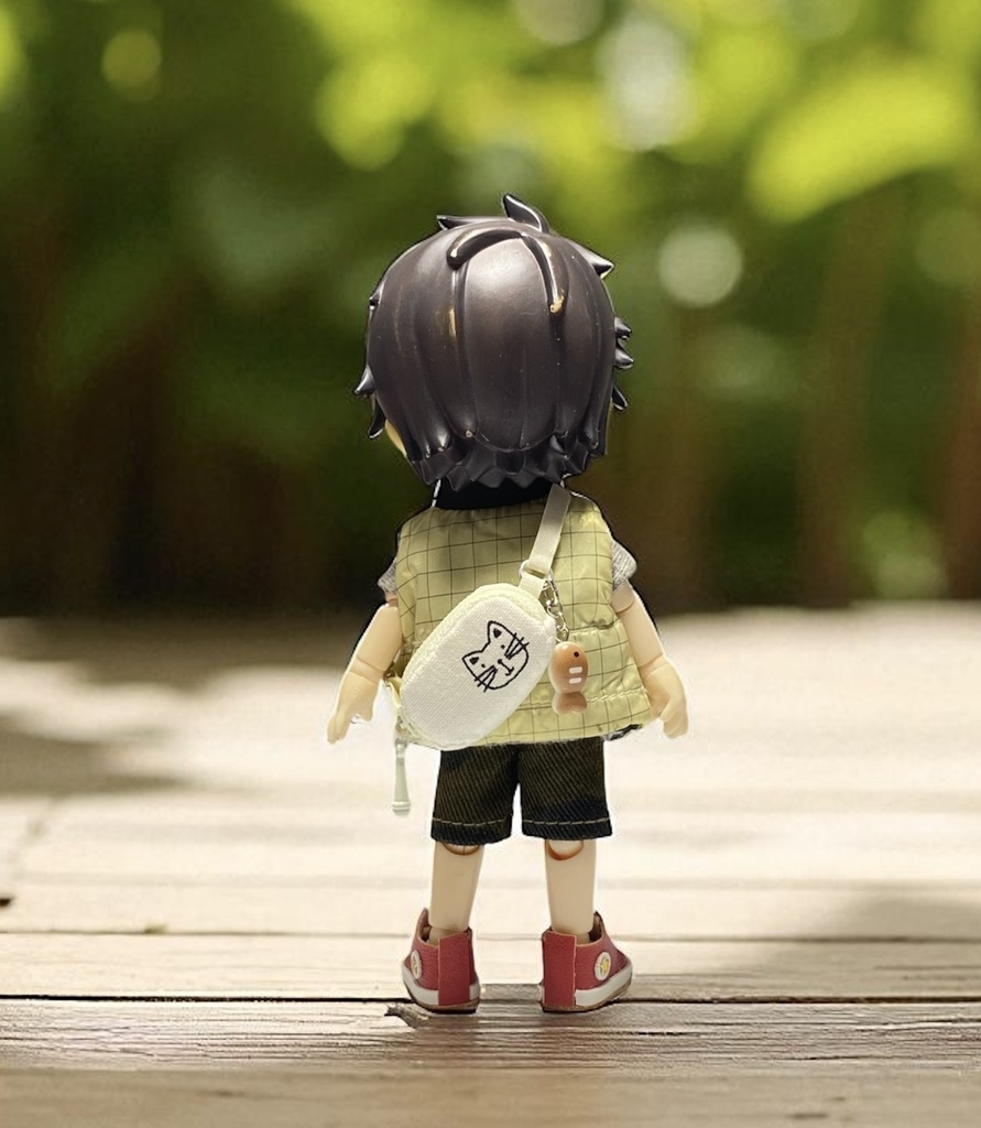 1/12ボディバッグネコ+魚