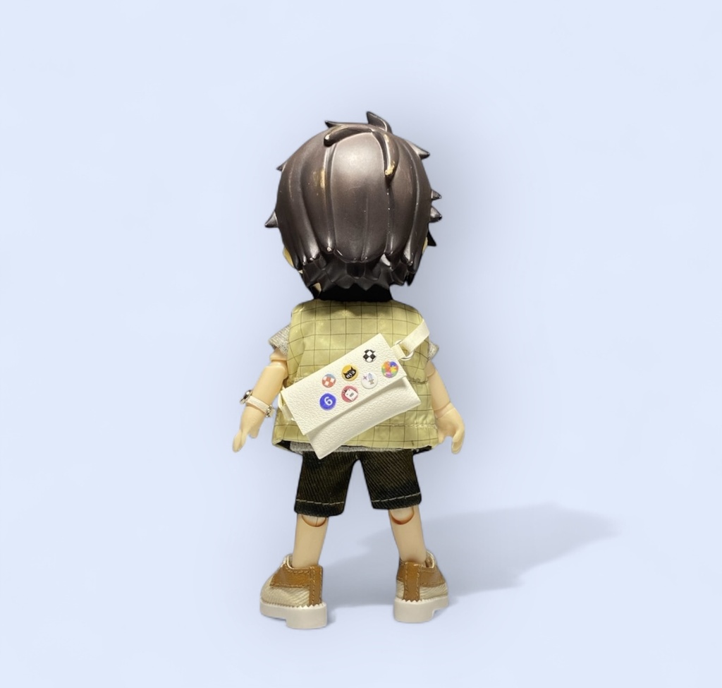 1/12バッグ 缶バッジ風