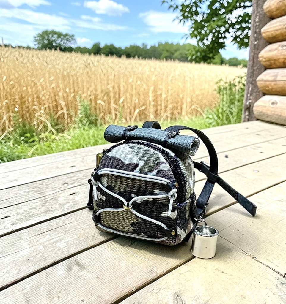 1/12キャンプリュック ラウンド