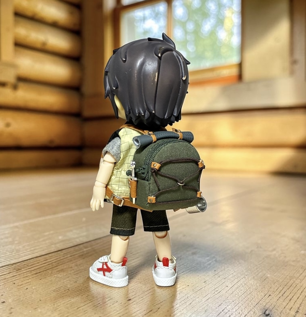 1/12 キャンプリュック モスグリーン
