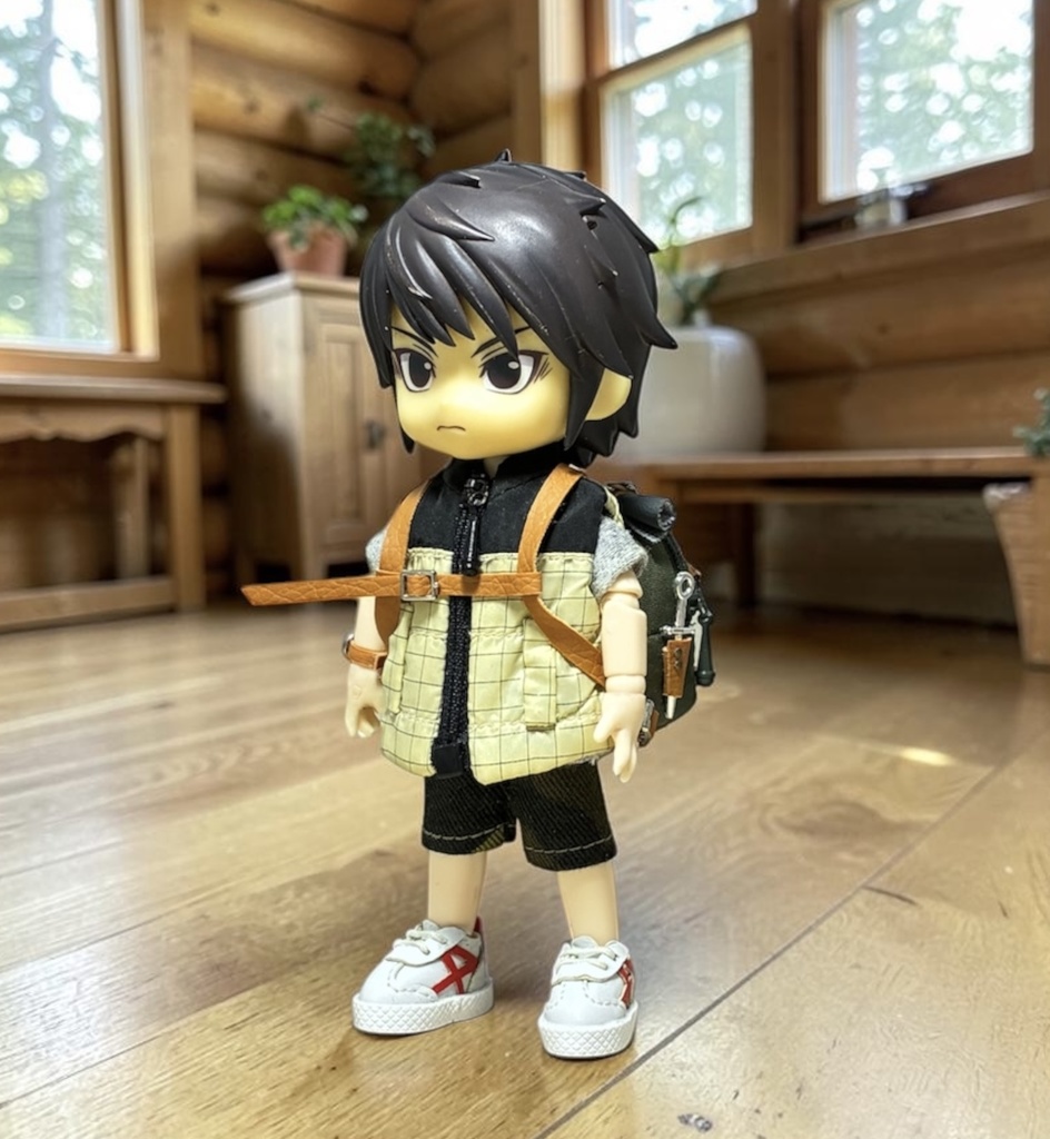 1/12 キャンプリュック モスグリーン
