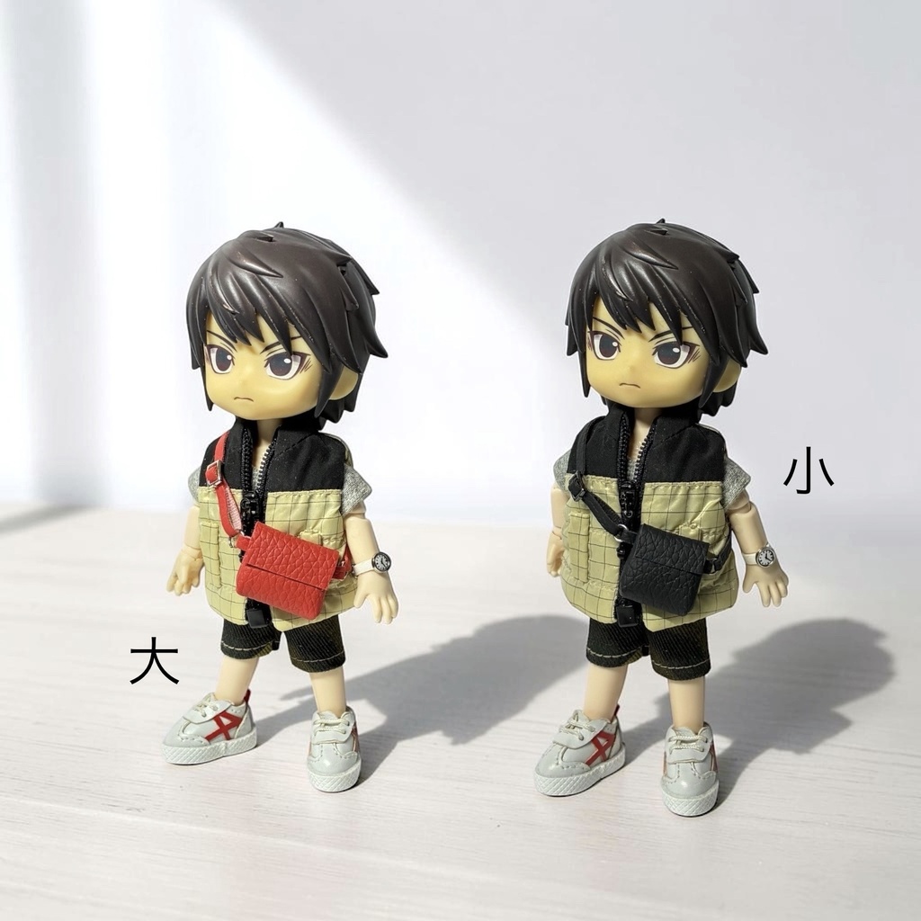 【特価 】1/12 シンプルボディバッグ 大と小
